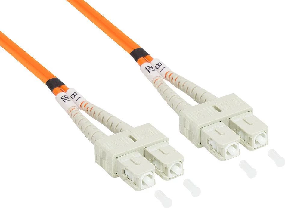 GoodConnections OM2 Dupleksais Multimodālais SC/SC Optiskās