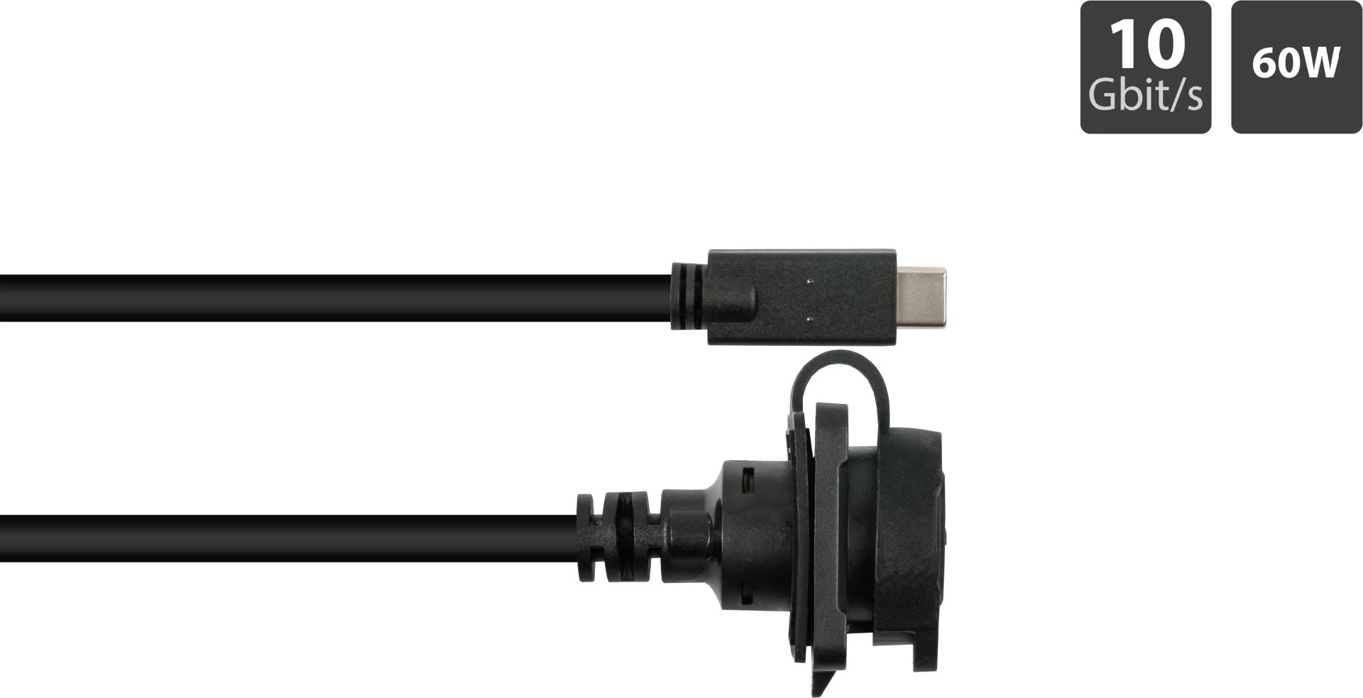 GoodConnections S1 industriālais USB-C kabelis, USB