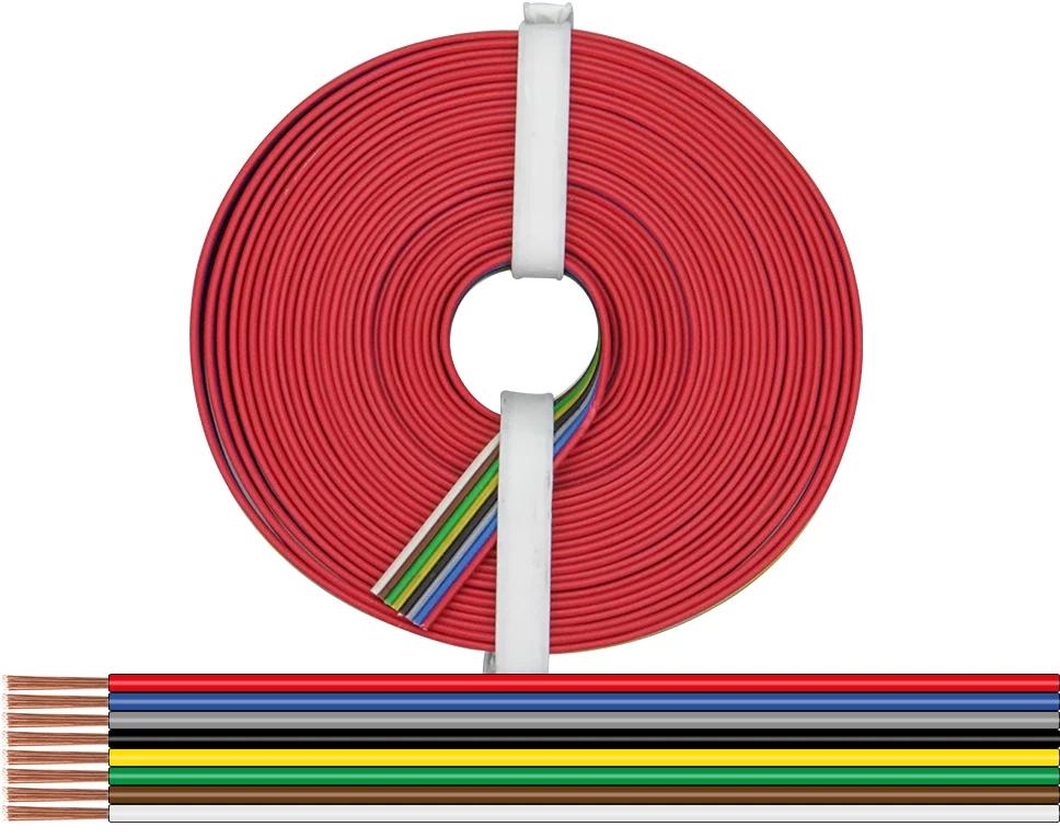 Donau Elektronik 225-885-10 8-dzīslu savītais vads