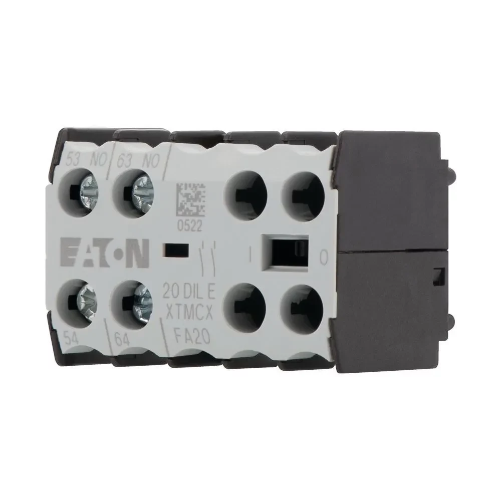 Eaton 20DILE palīgkontaktu bloks, 2-polu, 1NO+1NC