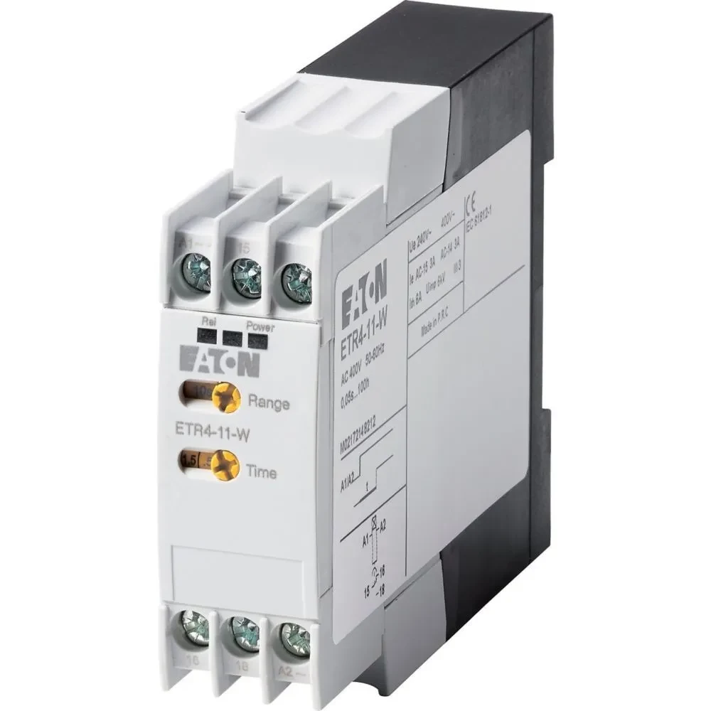 Eaton ETR4-11-W elektroniskais laika relejs, aiztures