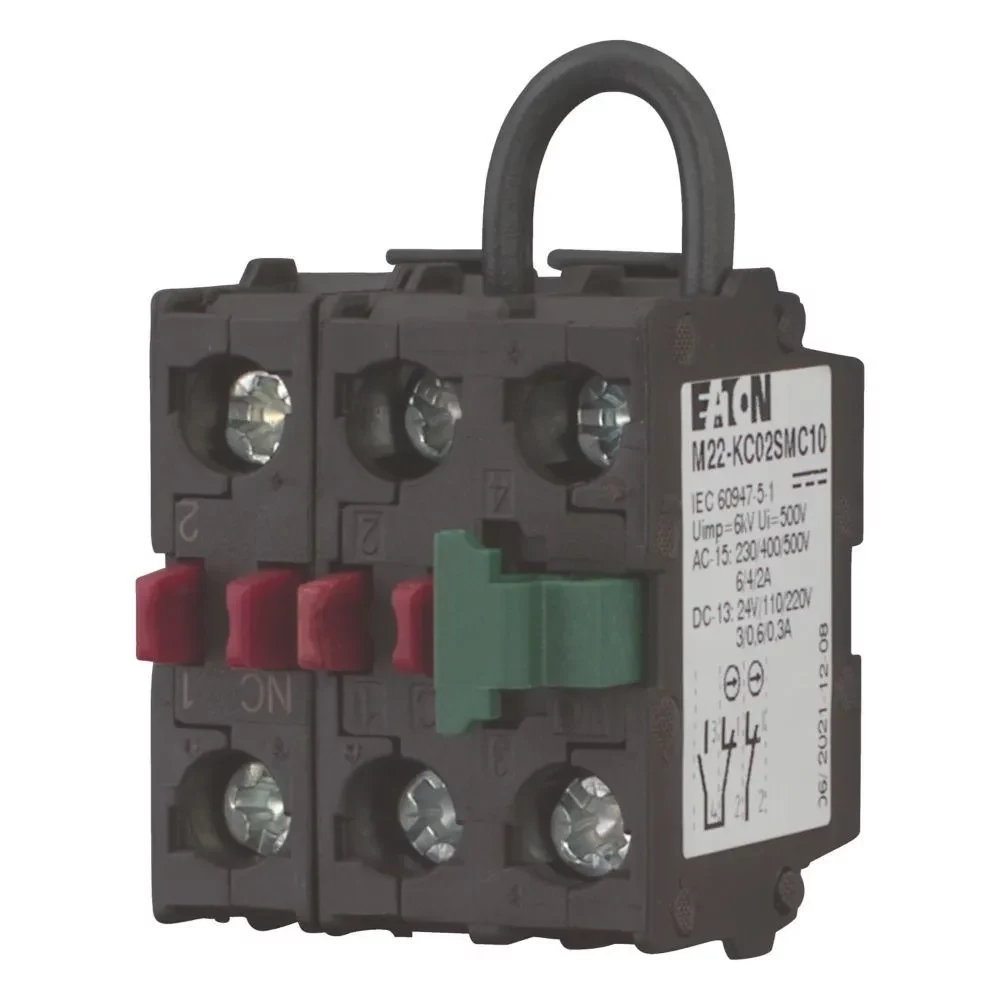 Eaton M22-KC02SMC10 kontakta elements, 2 NC