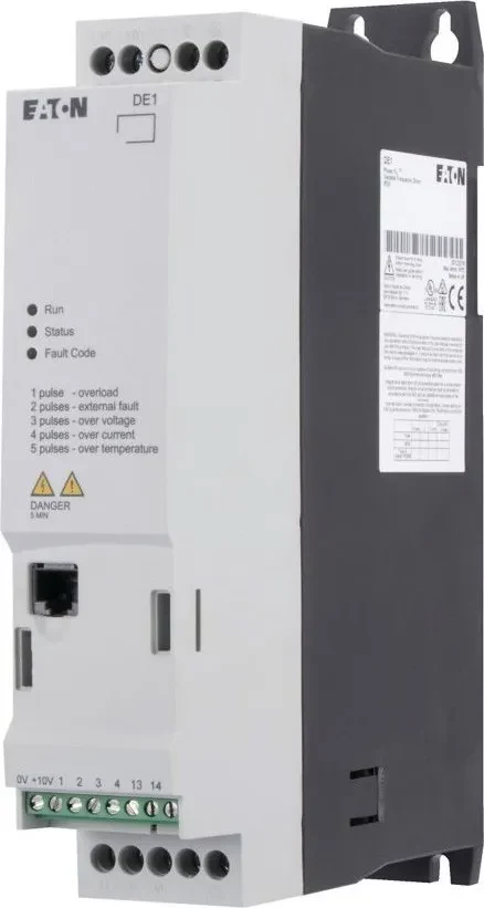 Eaton DE1-343D6FN-N20N frekvences pārveidotājs, 0,75