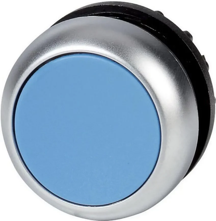 Eaton M22-DR-B uzspiedpogas izpildmehānisms, zils, hromēta