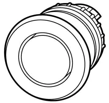 Eaton M22-DRP-R pogas izpildmehānisms, sarkans, momentāns
