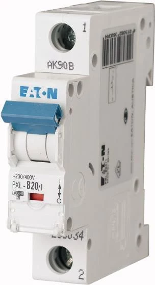 Eaton PXL-C20/1 miniatūrais automātslēdzis 1P C