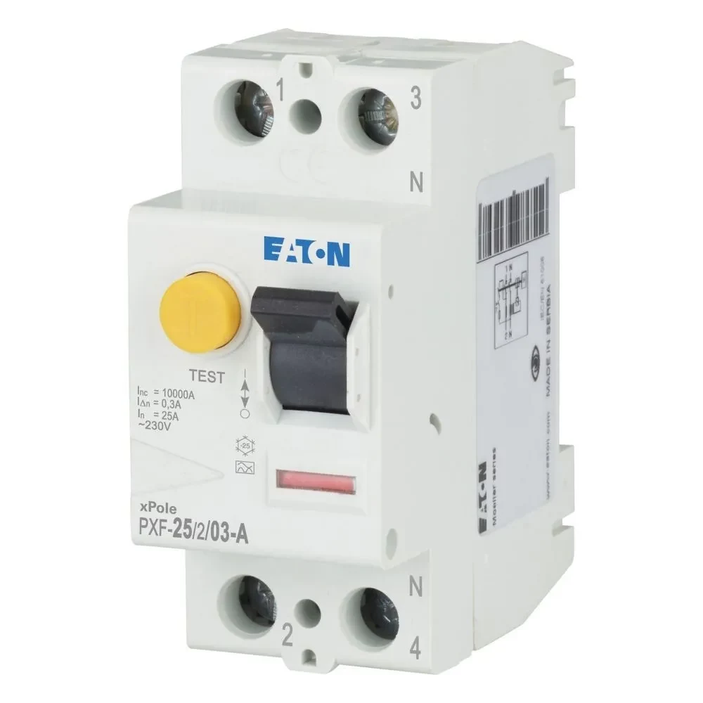Eaton PXF-25/2/03-A Diferenciālās strāvas aizsardzības automāts