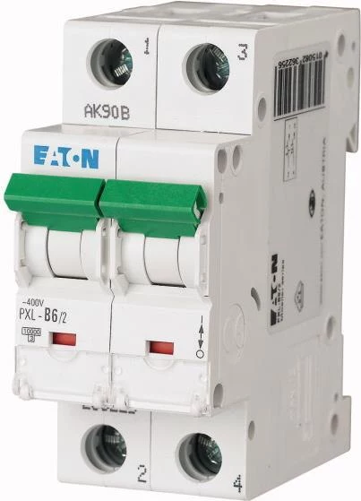 Eaton PXL-B6/2 miniatūrais automātiskais slēdzis (MCB)
