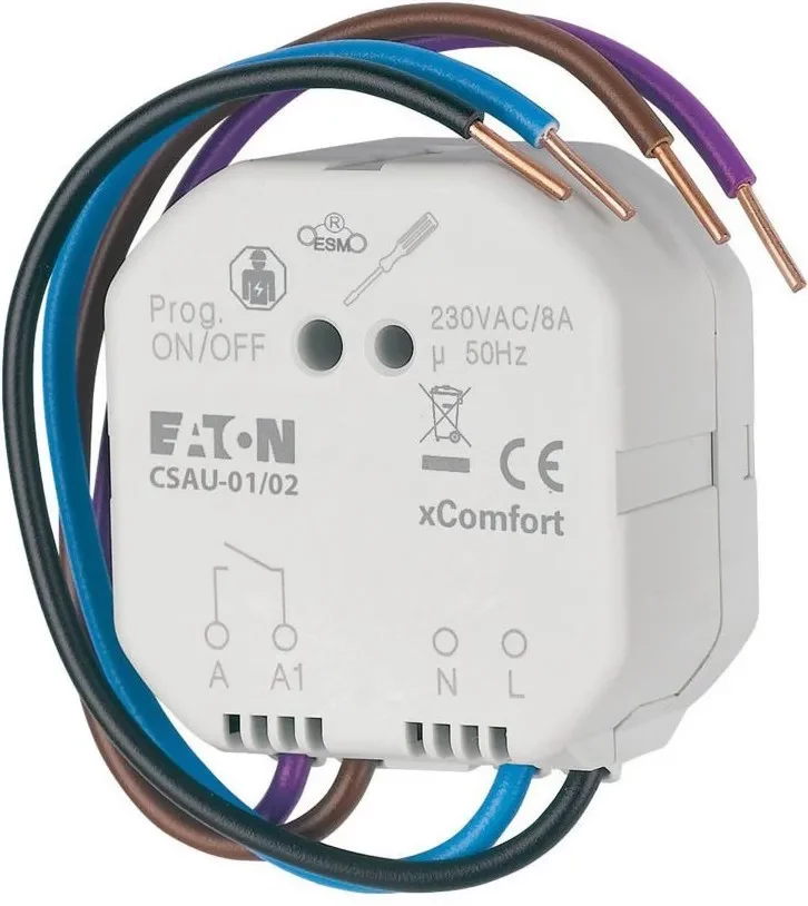 Eaton xComfort bezvadu komutācijas izpildmehānisms, bezpotenciāla