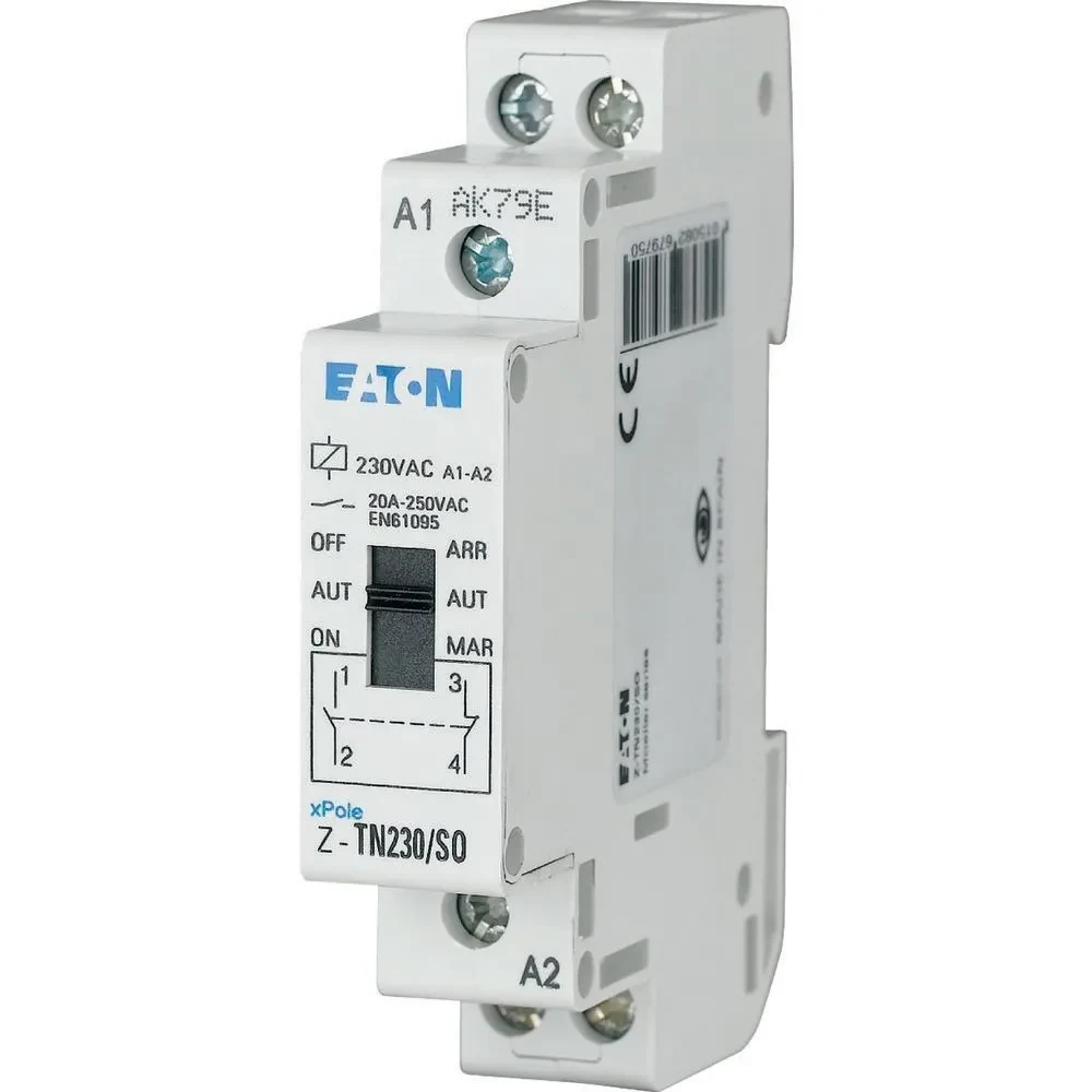 Eaton Z-TN24/SS impulsa slēdzis, DIN sliedei