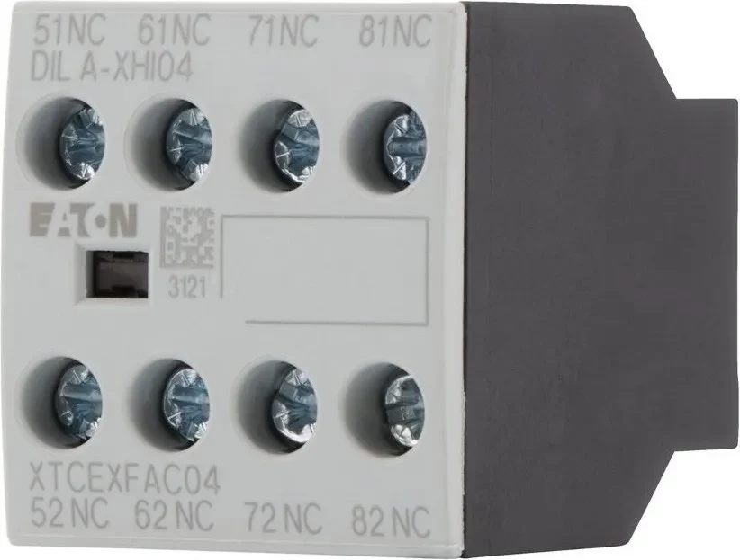 Eaton DILA-XHI04 palīgkontaktu bloks, 4 polu