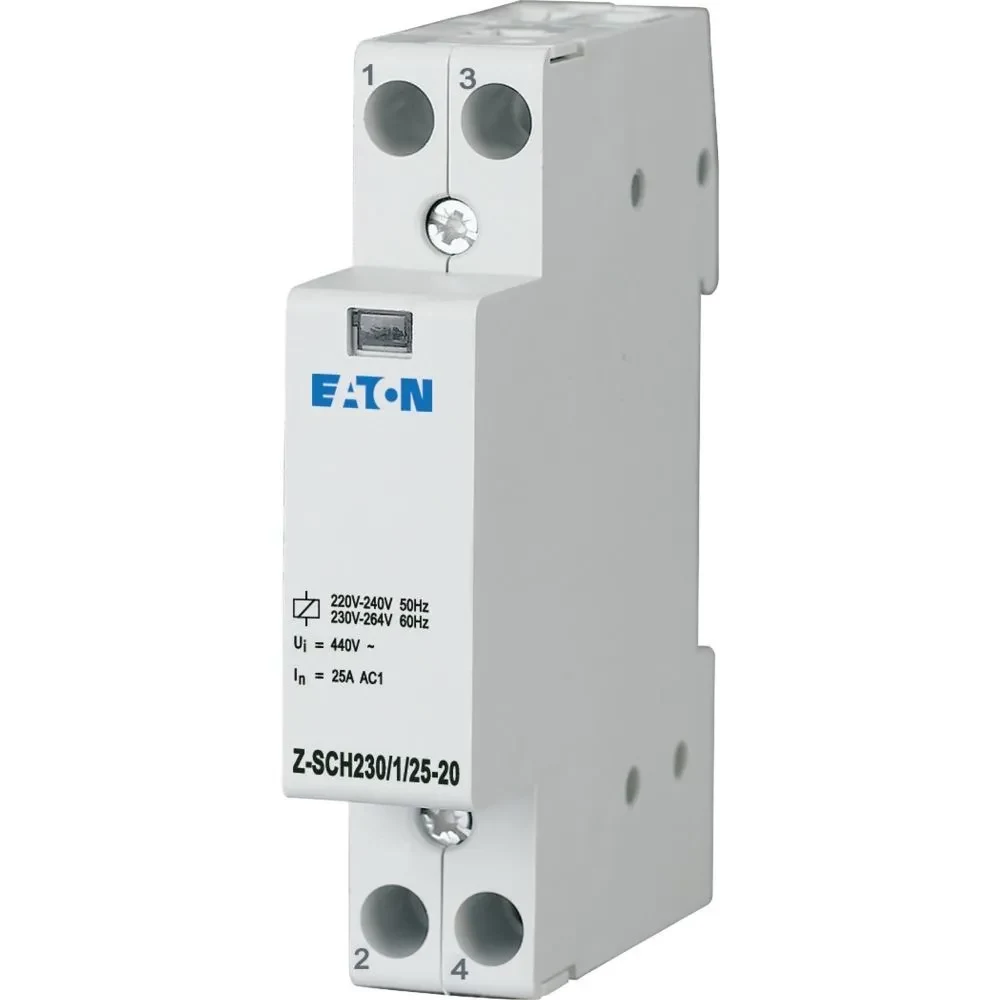 Eaton Z-SCH230/1/25-20 modulārais kontaktors, 230V AC