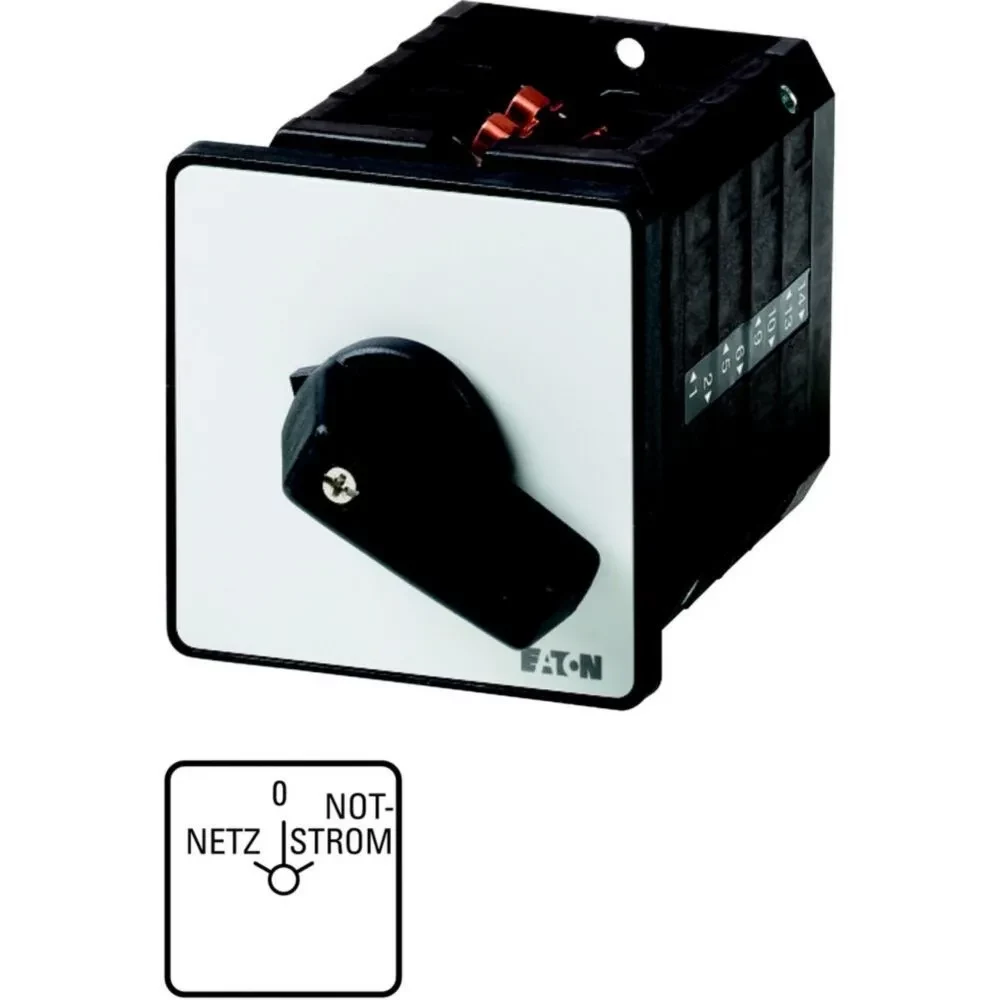 Eaton T5B-4-8902/E 4-poligu rotējošais vadības slēdzis
