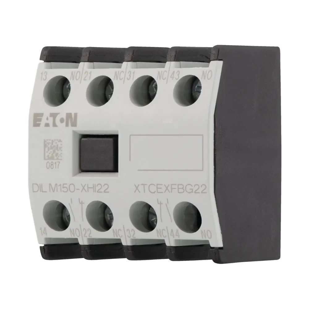 Eaton DILM150-XHI22 palīgkontaaktu bloks, 2NO+2NC, priekšējā