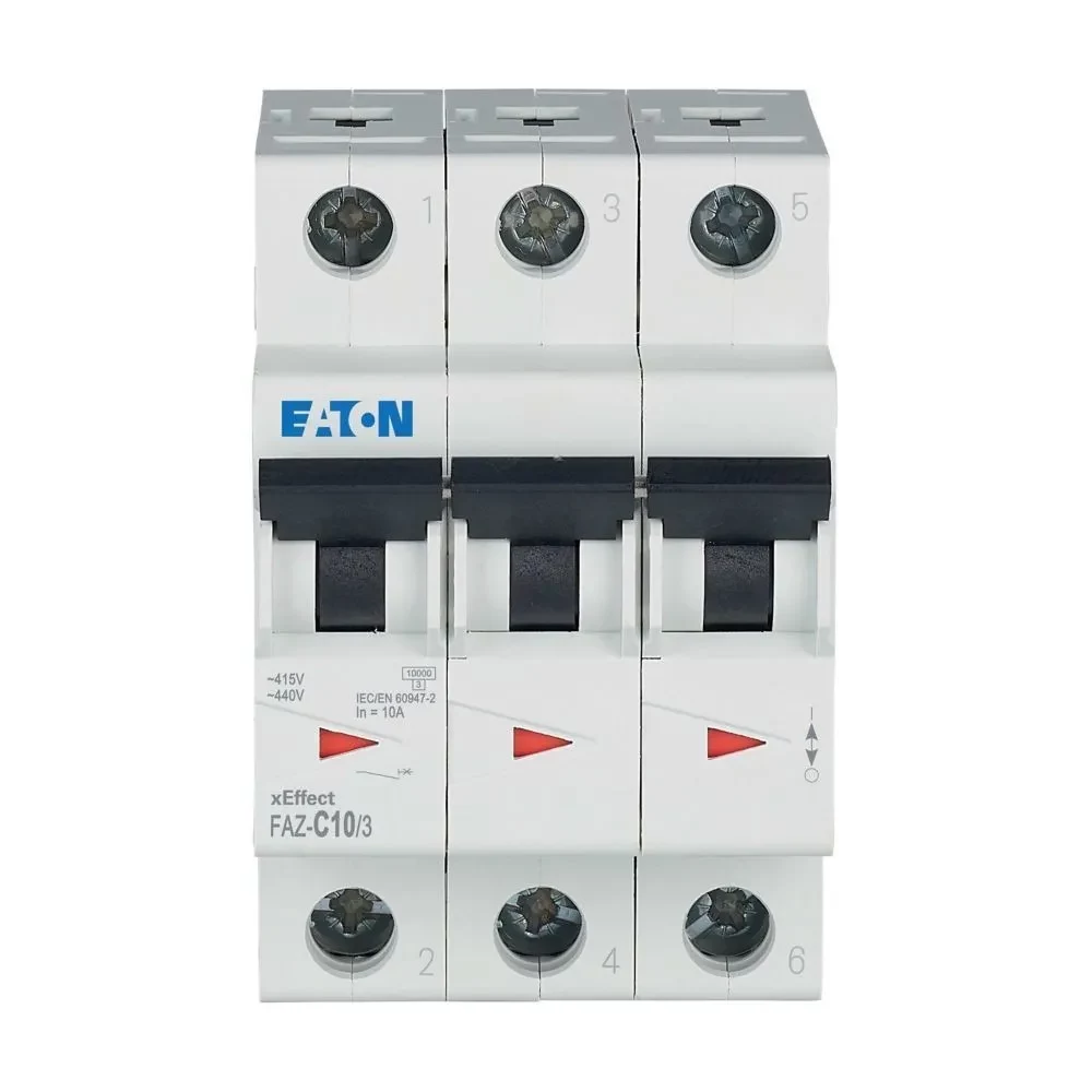 Eaton FAZ-C10/3 miniatūras automātiskais slēdzis C