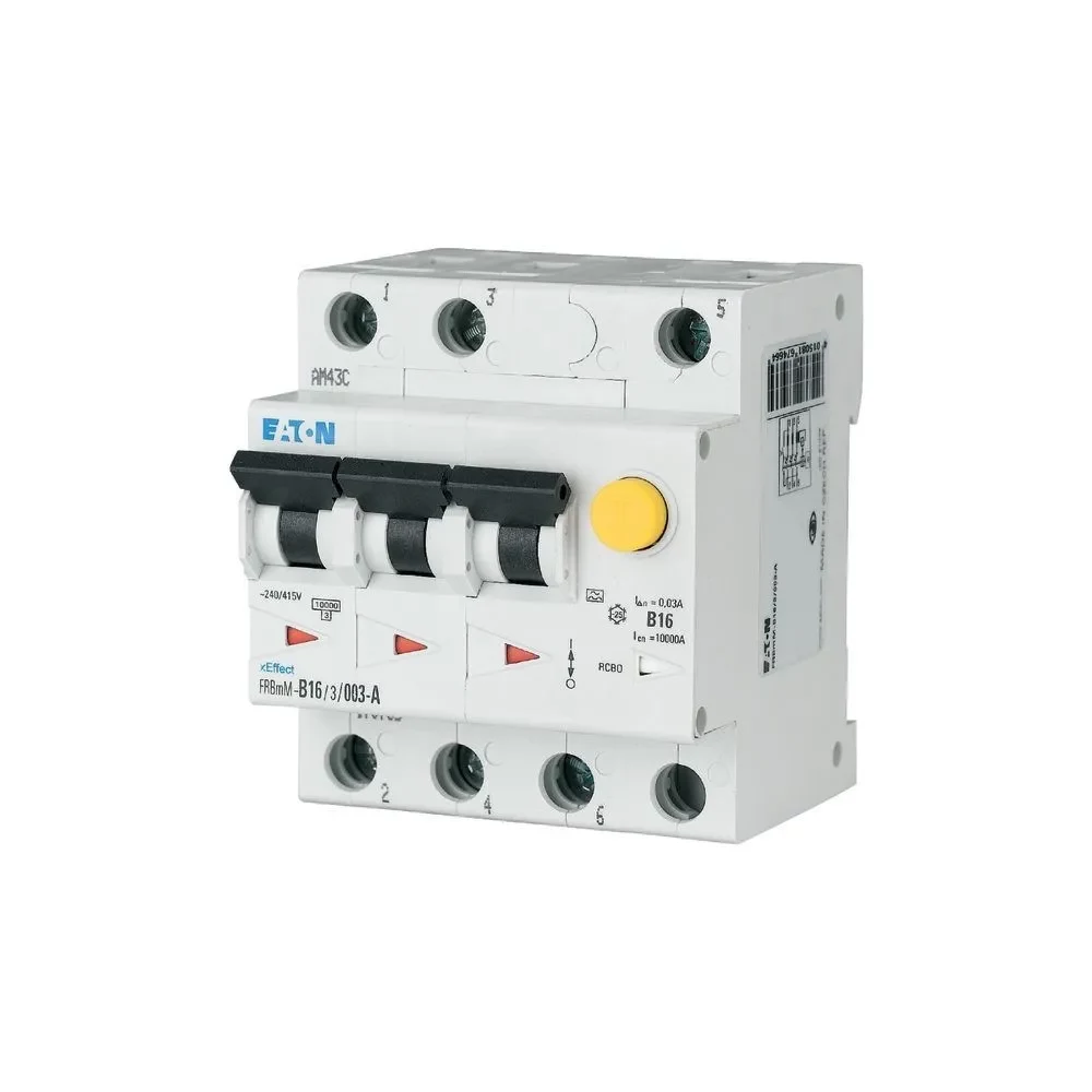 EATON FRBMM-C16/3/003-A RCBO, 16 A, 30