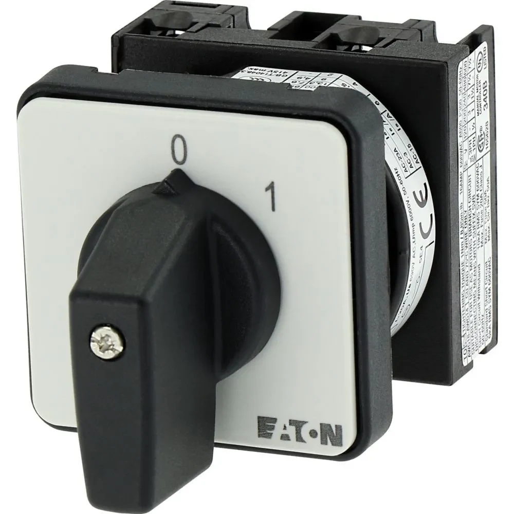 Eaton T0-1-15402/E 2-polų kumštelinis jungiklis, 20A