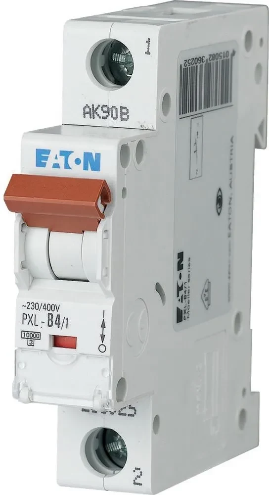 Eaton PXL-C4/1 miniatūrais automātiskais slēdzis (MCB)
