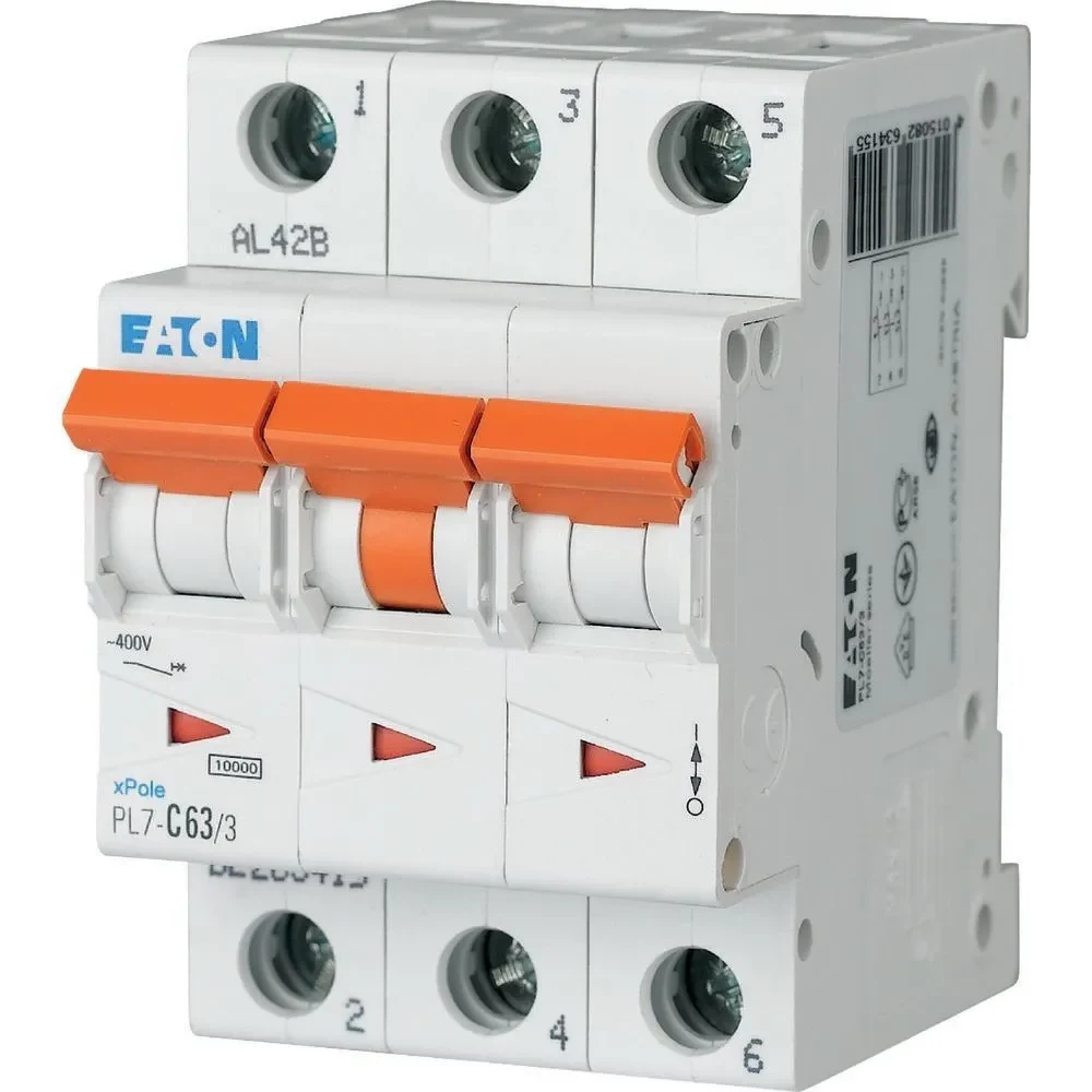 Eaton PXL-C63/3 automātiskais slēdzis 3-poliem C
