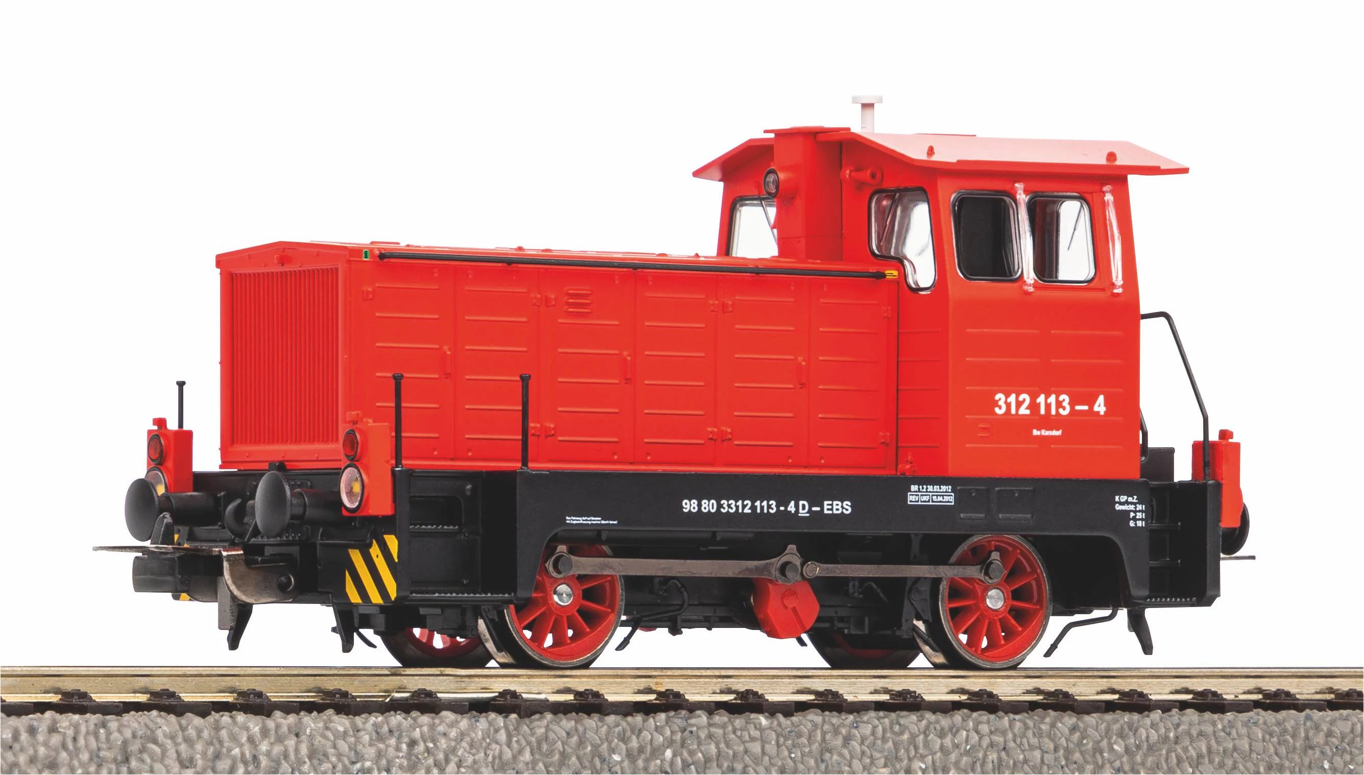PIKO H0 52637 dīzeļlokomotīve BR 312