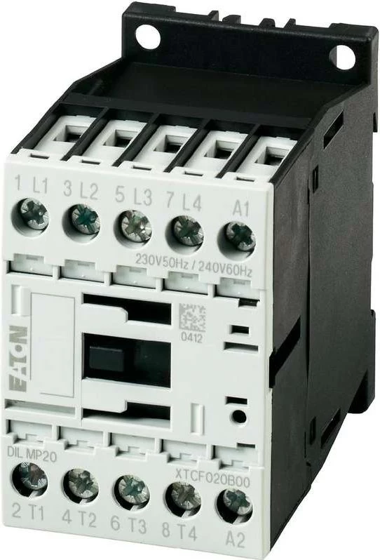 Eaton DILM7-01 kontaktors, 3 polu, 24