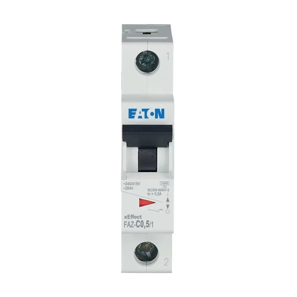 Eaton FAZ-C0.5/1 miniatūrais automātslēdzis (MCB)