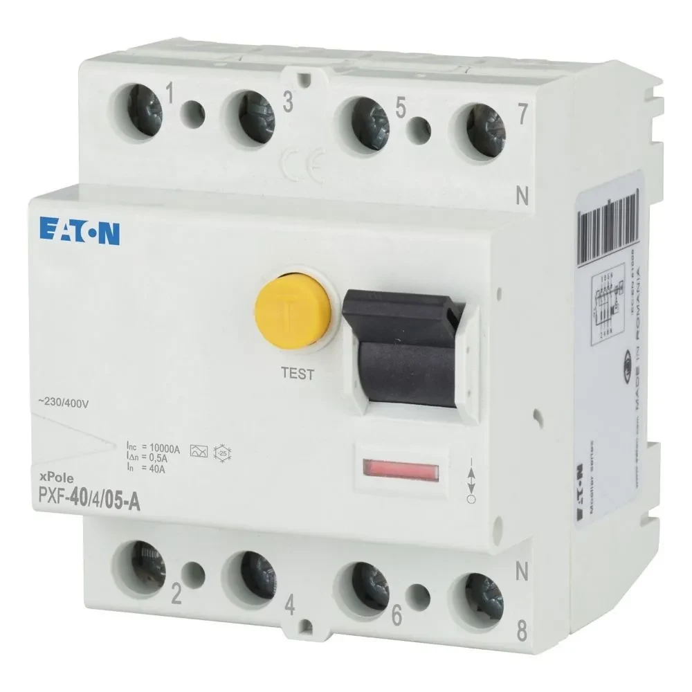 Eaton PXF-40/4/05-A noplūdes strāvas aizsardzības automāts