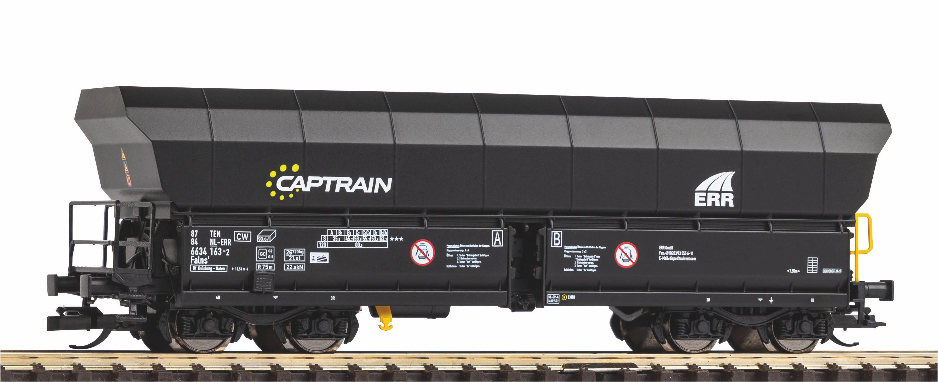 Piko TT 47749 Beramkravu vagons Captrain