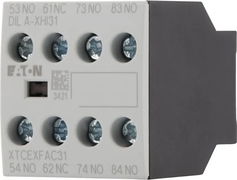 Eaton DILA-XHI31 palīgkontaktu bloks, 3 NO