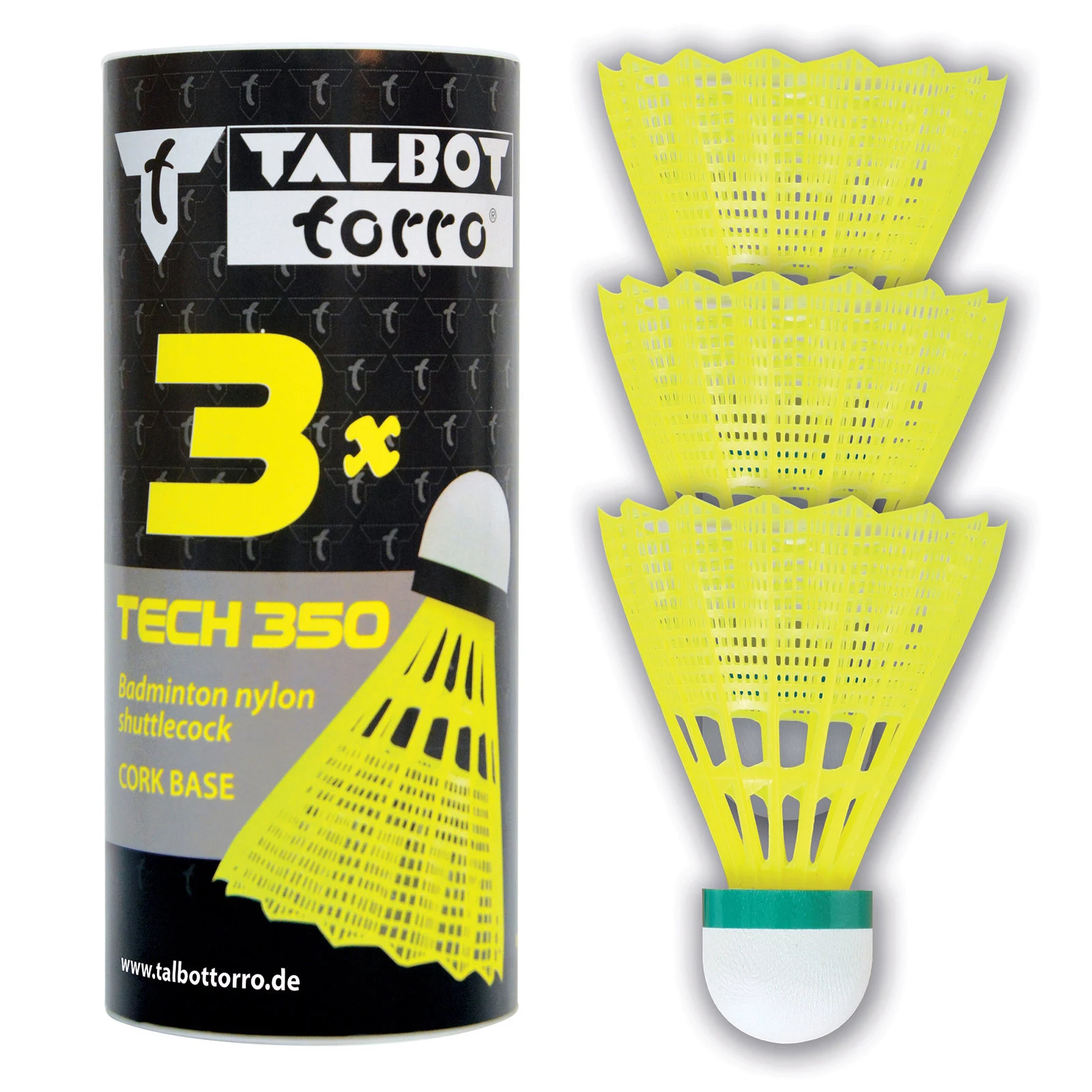 TALBOT torro Badminton Shuttlecock Tech 350