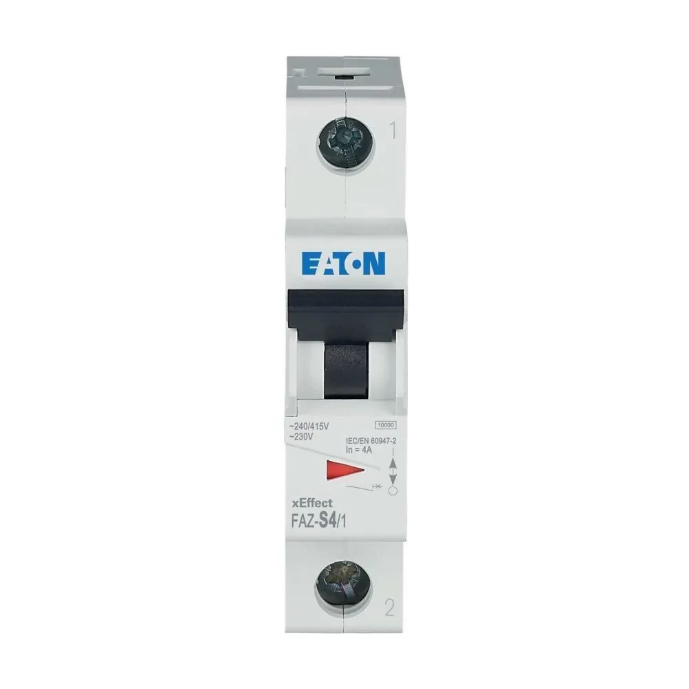 Eaton FAZ-S4/1 miniatūrais automātiskais slēdzis 1-polārs