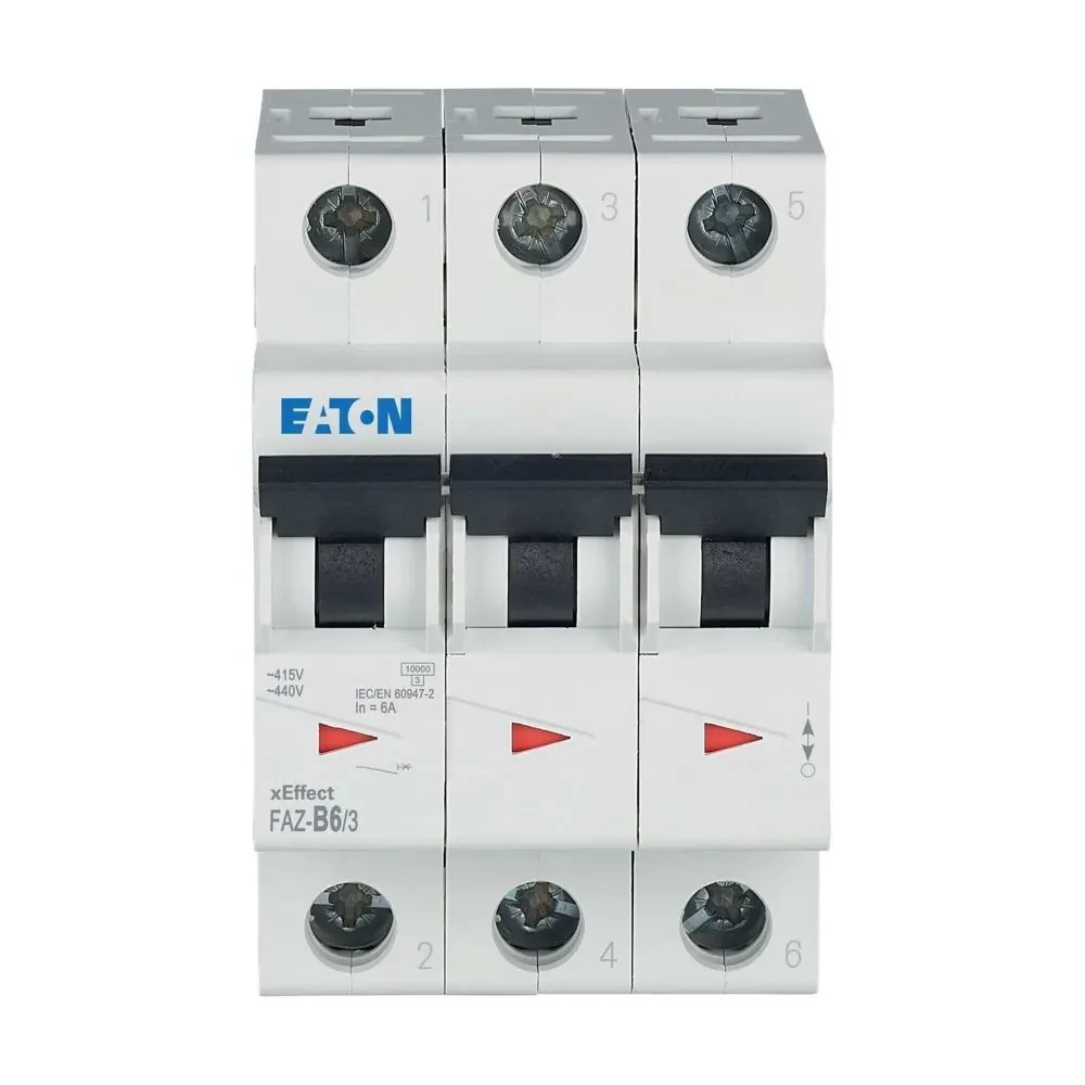 Eaton FAZ-B6/3 automātiskais slēdzis B tips