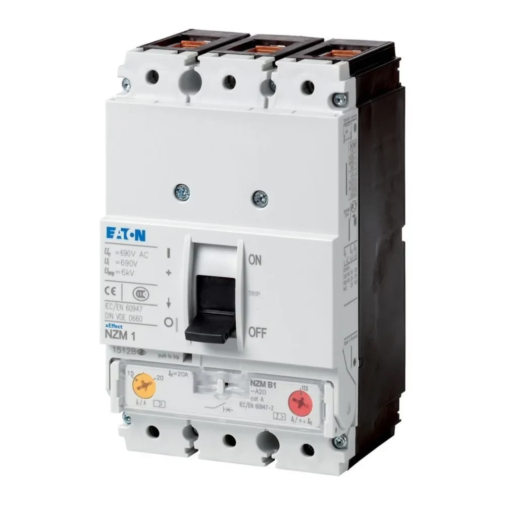 Eaton NZMN1-A63 3-polīga automātiskais slēdzis 63A