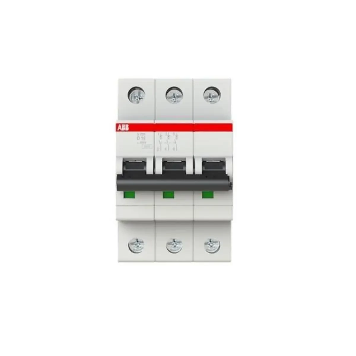 ABB S203-D16 automātiskais slēdzis, D-raksturlīkne, 16
