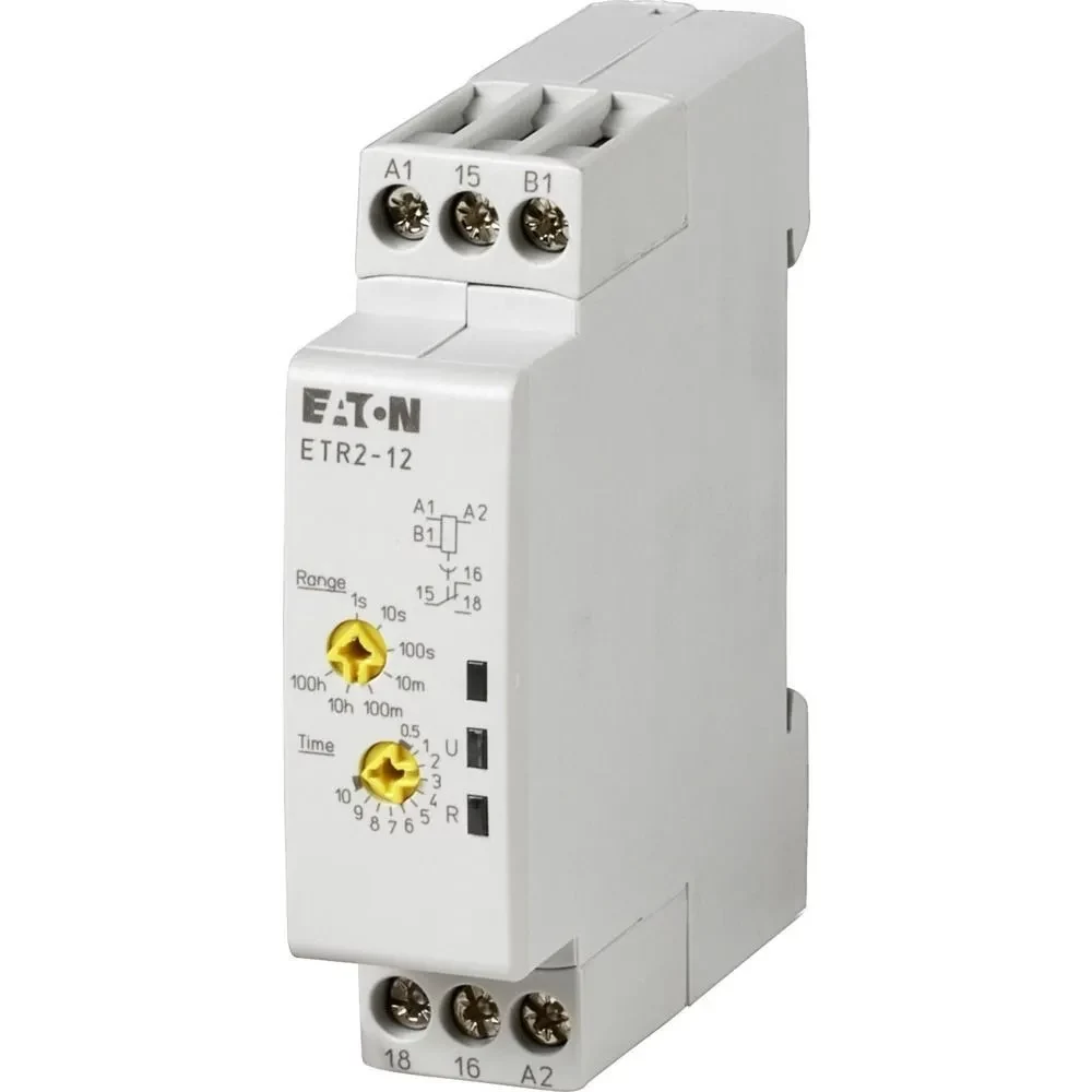 Eaton ETR2-12 daudzfunkciju laika relejs, 24-240V