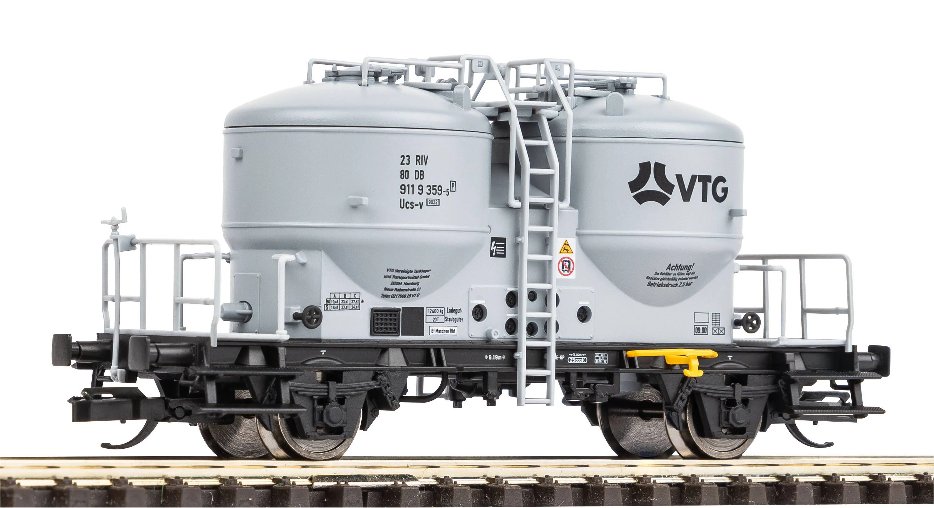 PIKO TT 47757 Cementa silo vagons