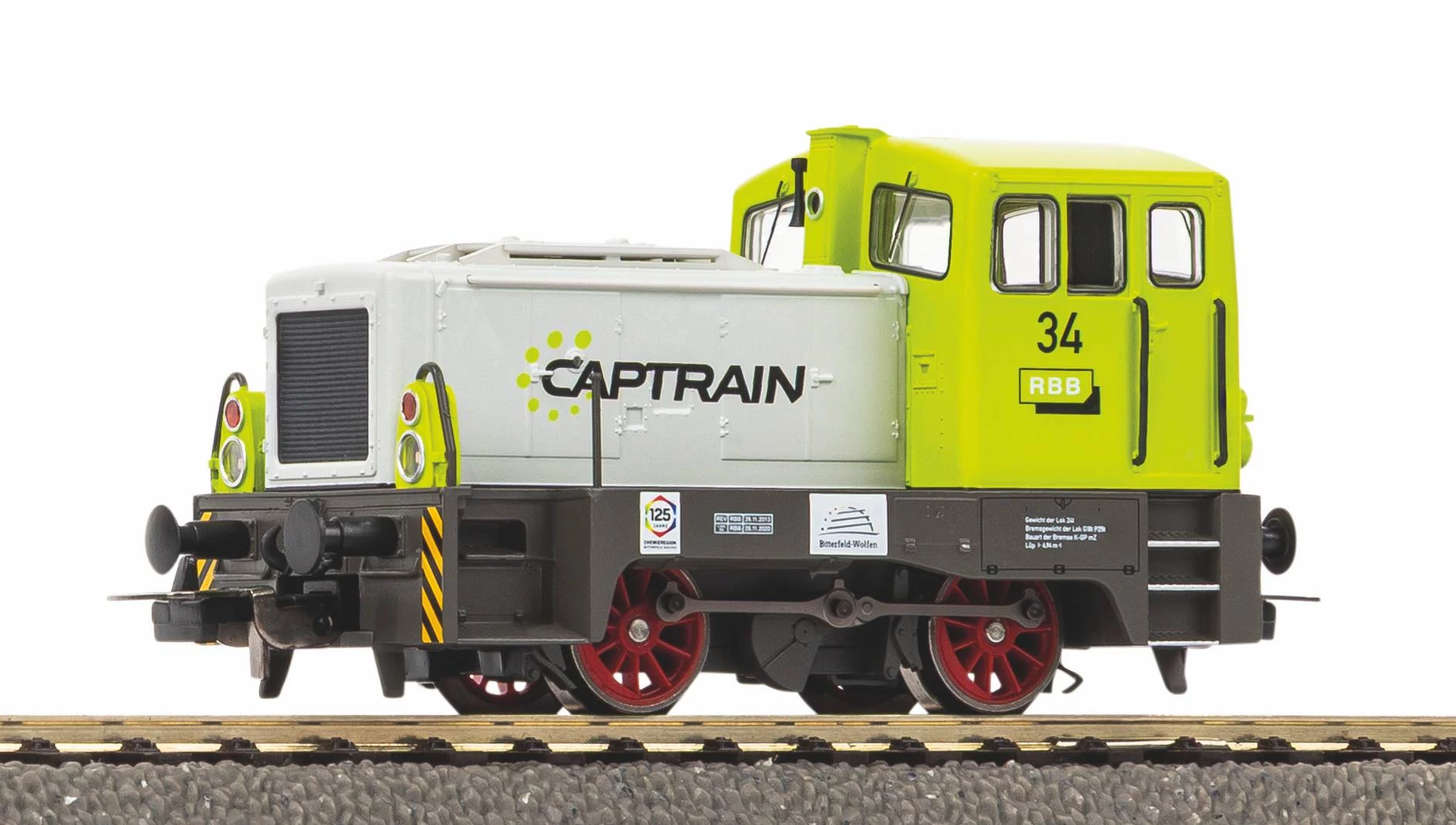 PIKO H0 52554 Dīzeļlokomotīve V23 Captrain