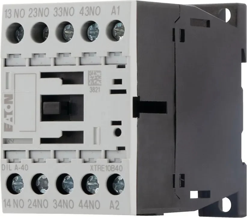 Eaton DILA-40 palīgkontaktors, 4 NO, 230