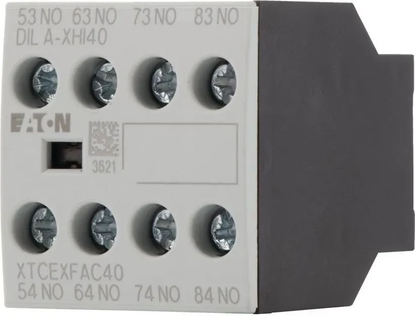 Eaton DILA-XHI40 palīgkontaktu bloks, 4 NO