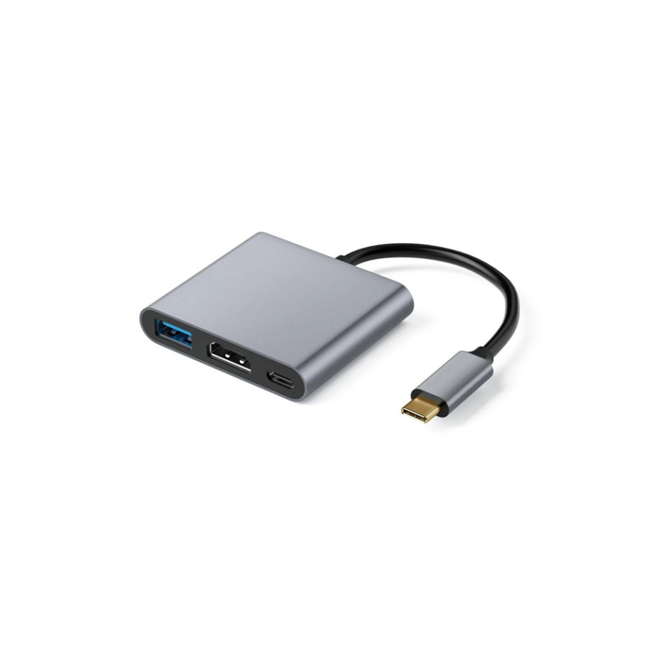 SHIVERPEAKS BS14-05029 USB-C daudzportu dokstacija 3-in-1