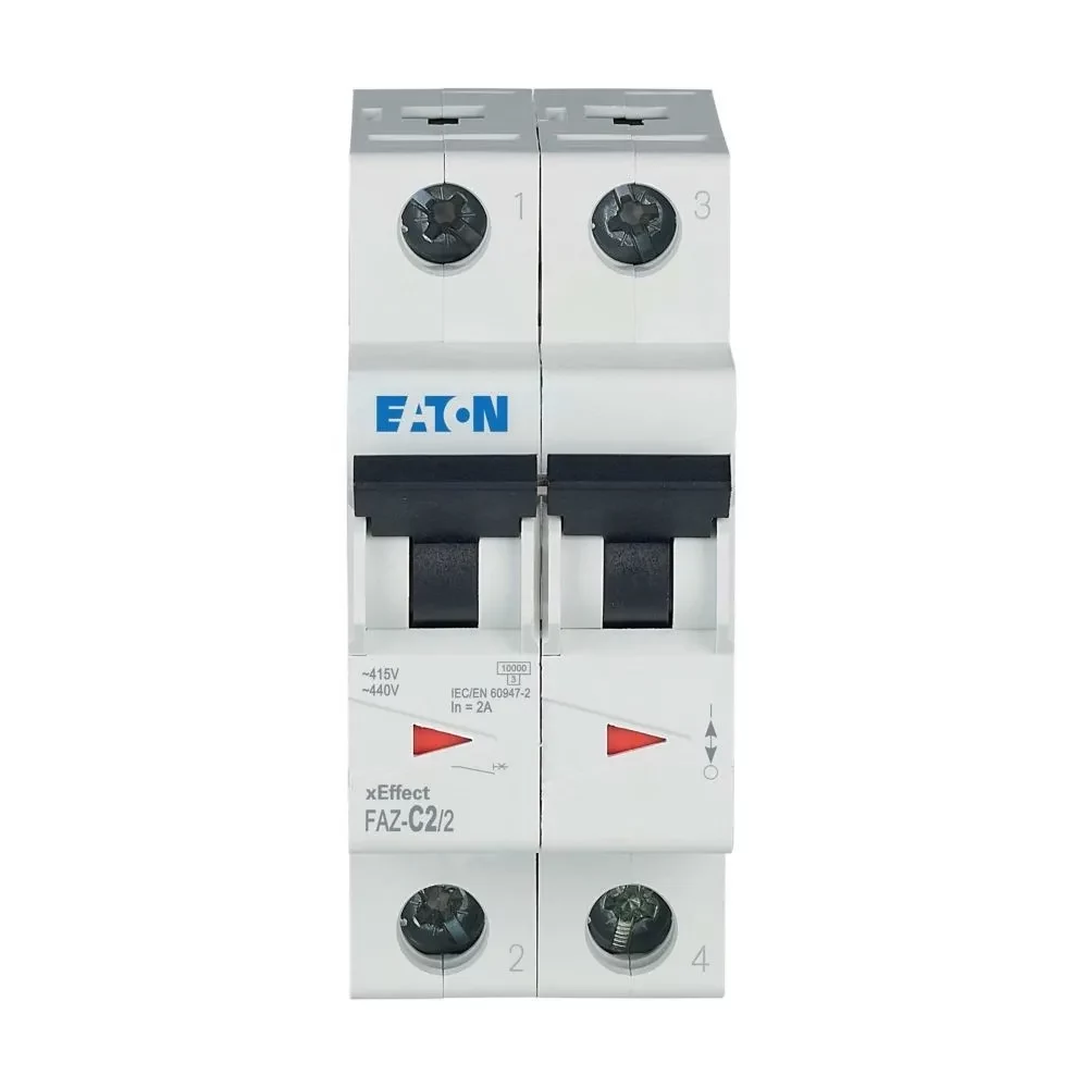 Eaton FAZ-C2/2 miniatūrais automātiskais slēdzis (MCB)