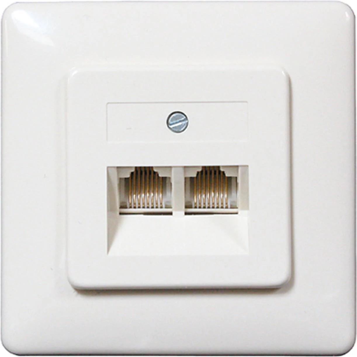 SHIVERPEAKS ISDN sienas kontaktligzda, 2 x