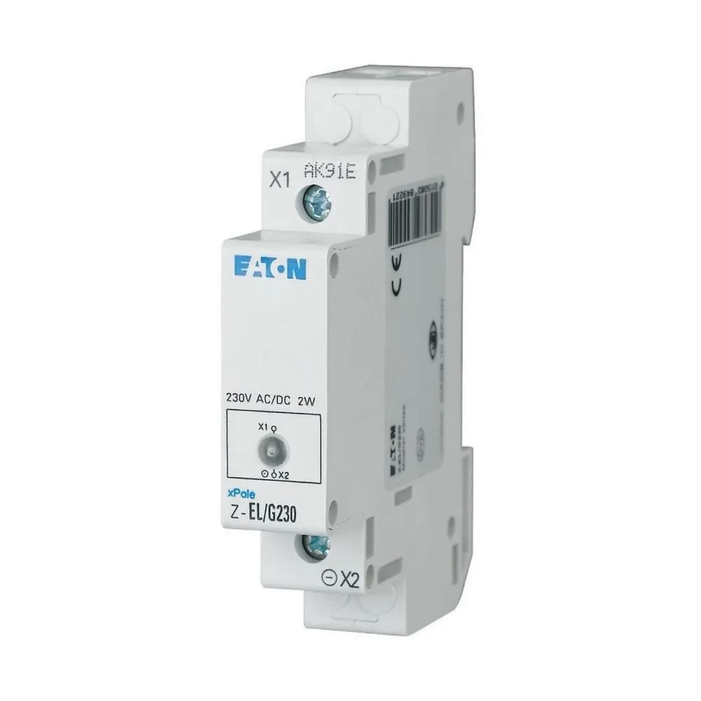 Eaton Z-EL/G230 zaļa LED signāllampa, DIN