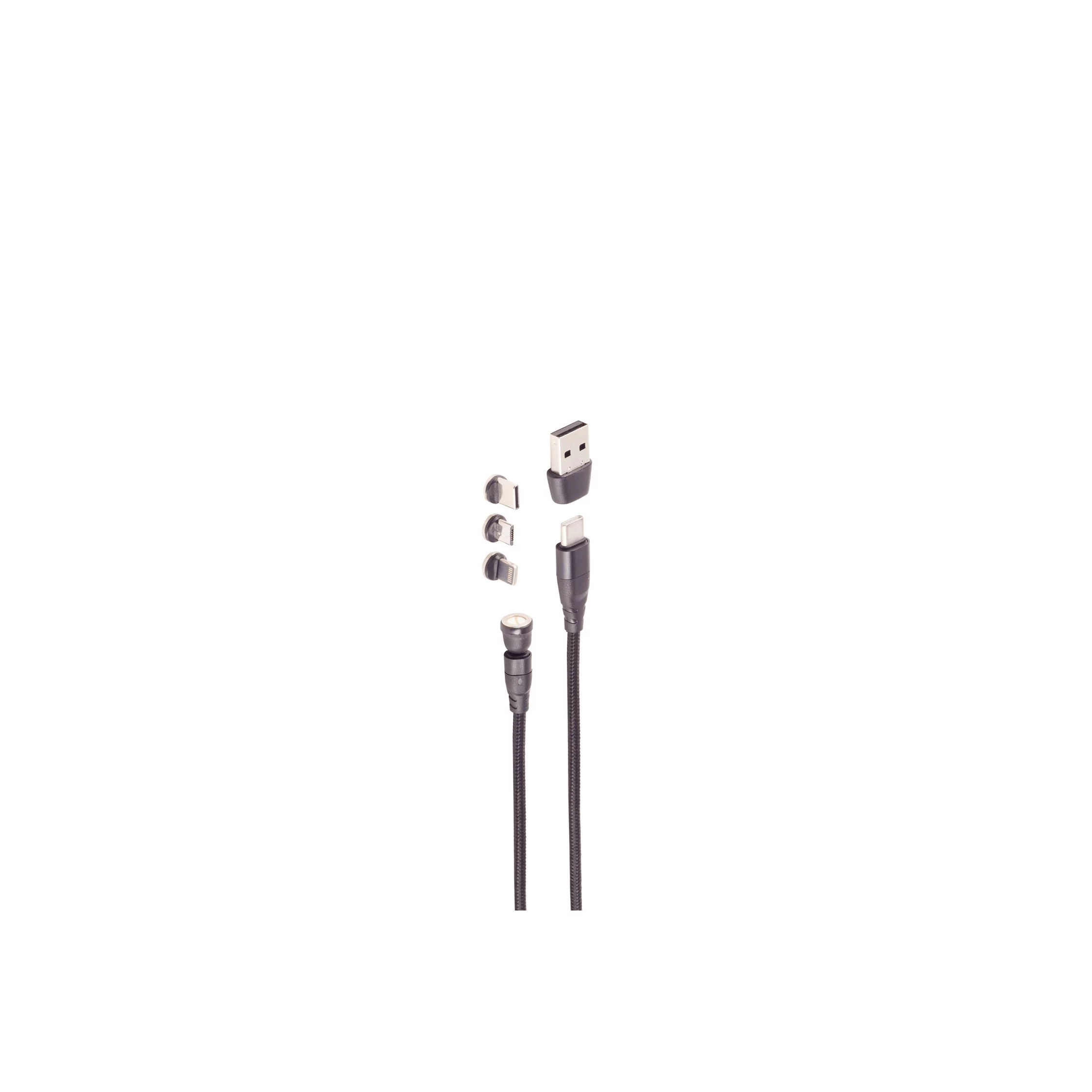 ShiverPeaks BS14-19020 magnētiskais 6-in-1 USB uzlādes