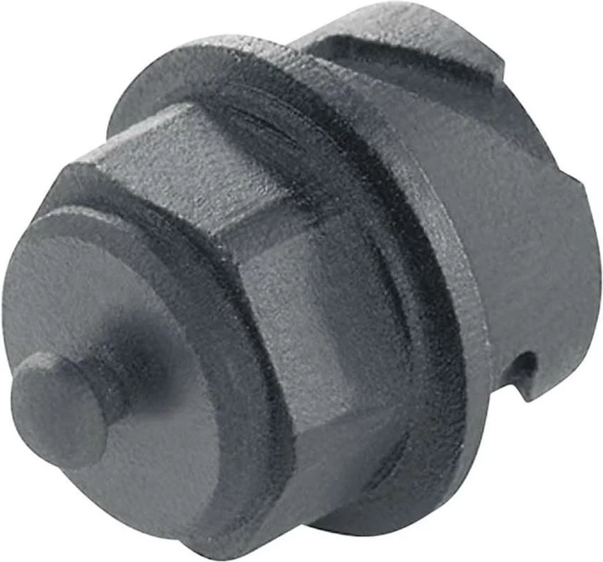 TELEGÄRTNER H80030A0000 RJ45 aizsargvāciņš, melns plastmasas