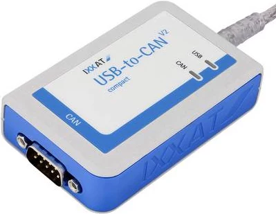 IXXAT USB-to-CAN V2 compact interfeiss, galvaniski