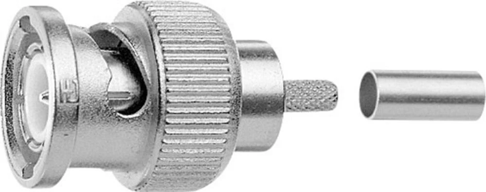 Telegärtner BNC krimpējams kontaktdakša 50 Ohm