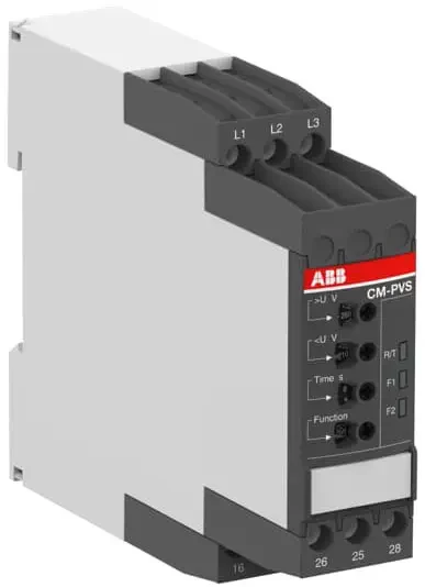 ABB CM 3-fāžu kontroles relejs, 2