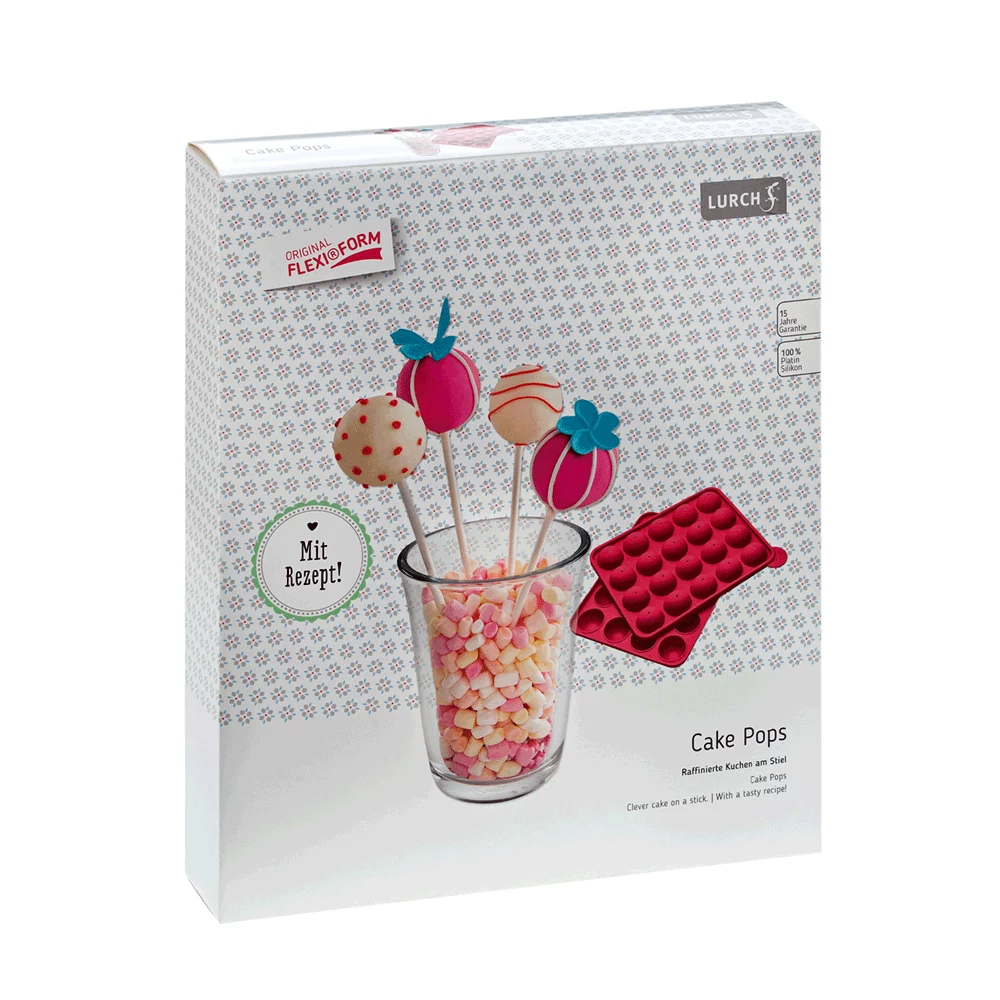 LURCH Cake Pop veidne, silikona, 20