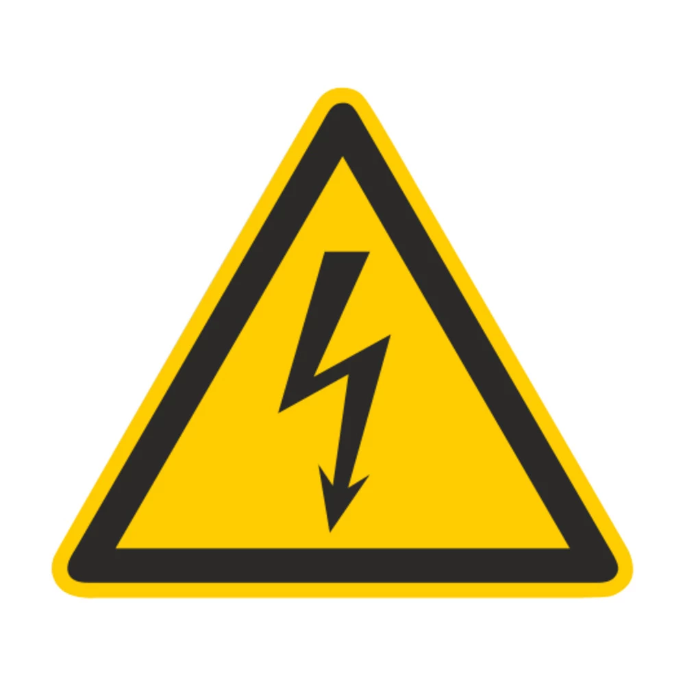 CIMCO 182720 Brīdinājuma zīme Elektriskais spriegums